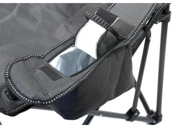 Összecsukható kempingszék szürke