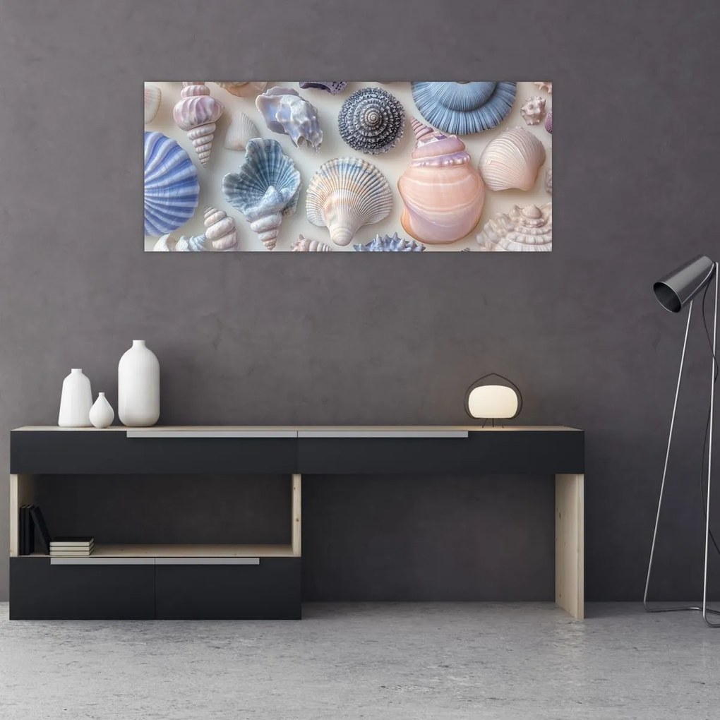 Kép - Kagylógyűjtemény (120x50 cm)