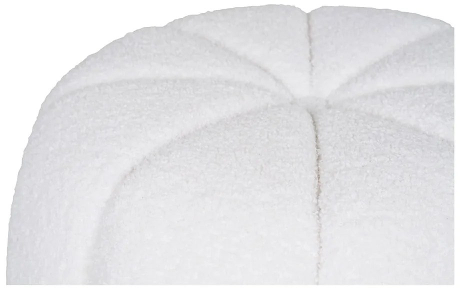 Fehér buklé puff Paisley – House Nordic