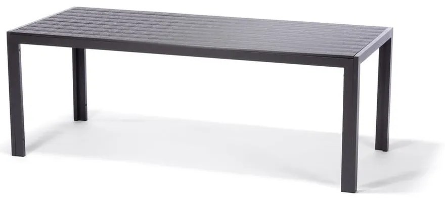 Joanna szürke 6 személyes kerti étkezőszett székekkel és Viking asztallal, 90 x 205 cm - Bonami Selection