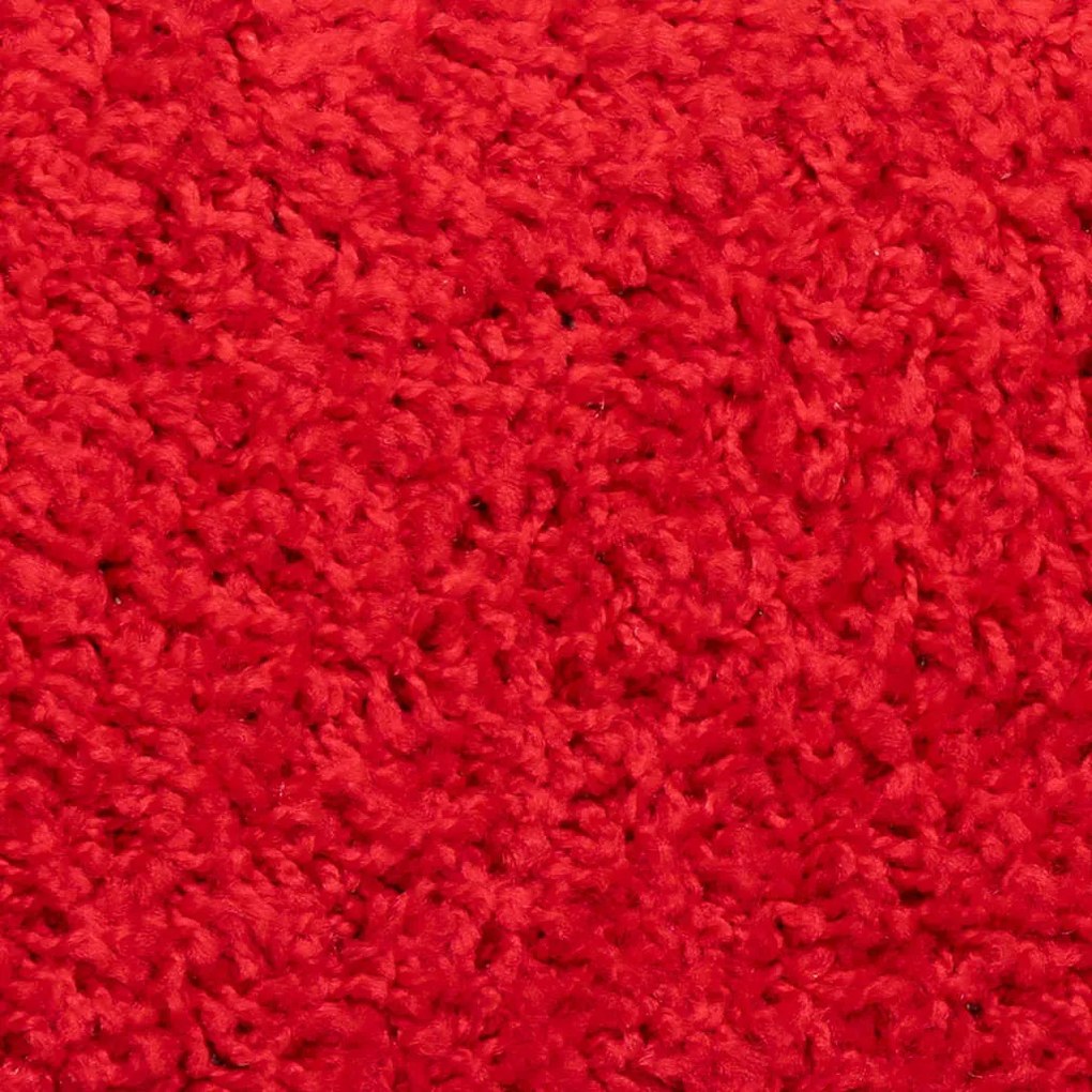 20 db piros, félkör alakú lépcsőszőnyeg 56 x 17 x 3 cm