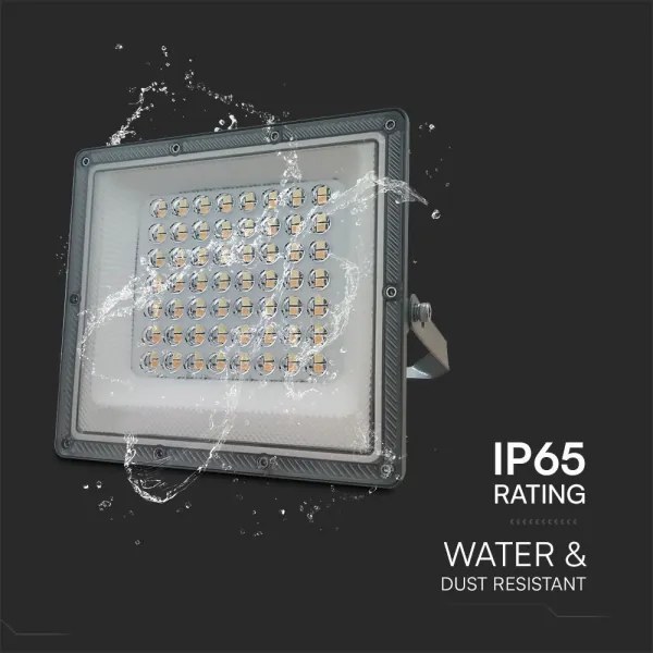 LED Reflektor LED/50W/230V IP65 3000/4000/6500K szürke