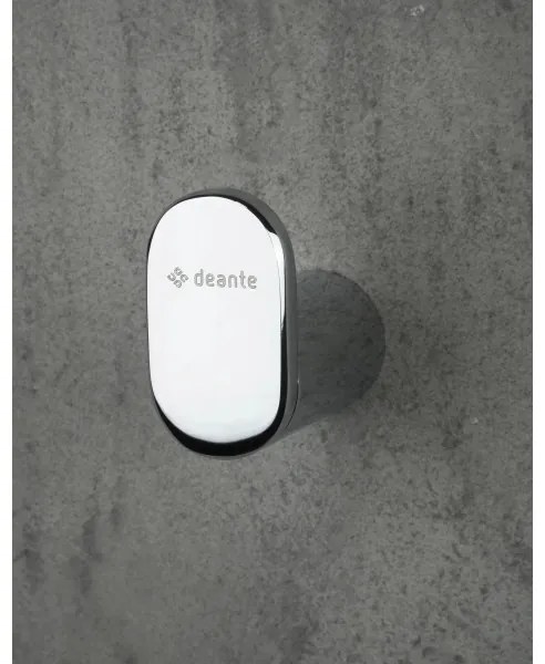 Deante ADR_0111 - ROUND fali kampó, fényes króm