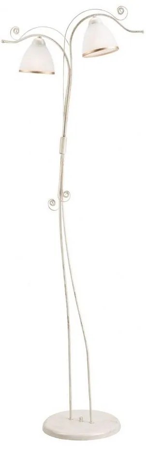 Állólámpa RETRO II 2xE27/60W/230V fehér