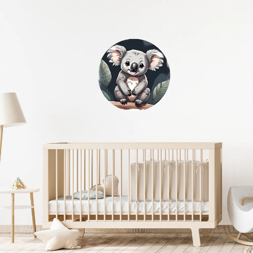 PIPPER. Kör alakú falmatrica "Koala" Méret: 100cm
