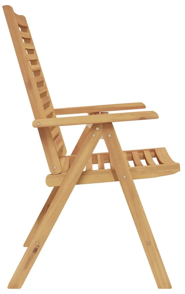 Kerti Székek 2 db Szilárd Fából, Teak
