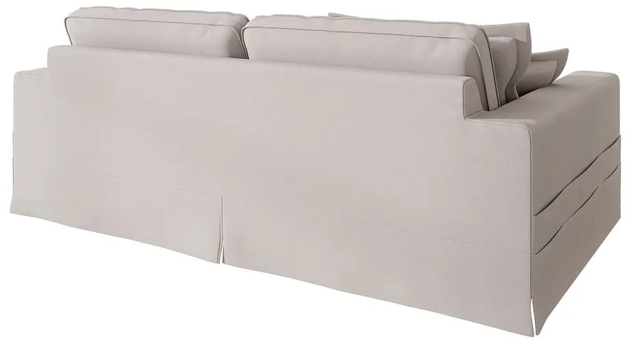 Krémszínű kanapé 236 cm Nora – Ropez