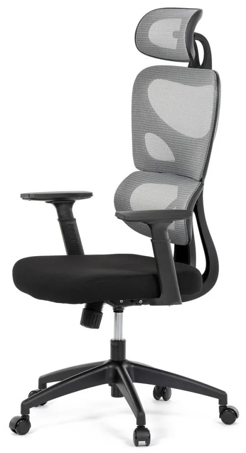 Scaun pivotant de birou gri KA-K2080