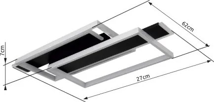 GLOBO 67187-40 FINNLEY Modern LED Mennyezeti Lámpa IP20