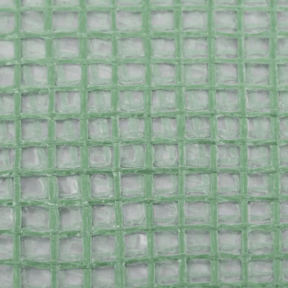 zöld melegház pótponyva (9 m²) 300 x 150 x 200 cm