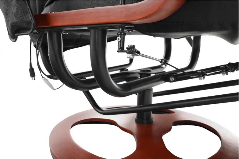 Masszázsfotel, fekete, ARTUŠ 2