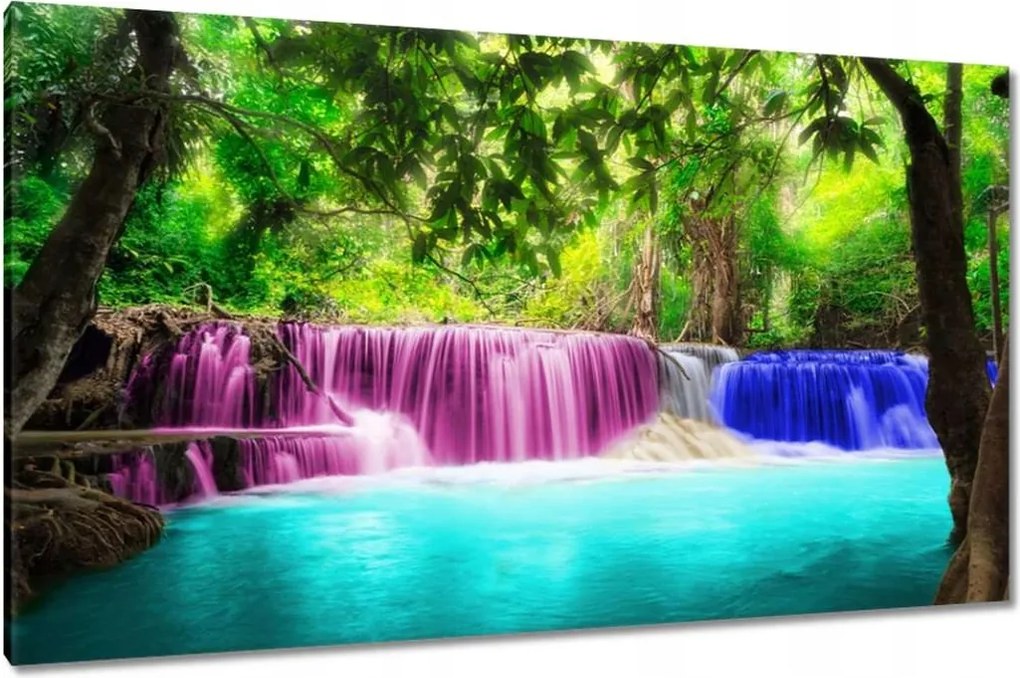 Vászonkép 120x70 Színes thaiföldi