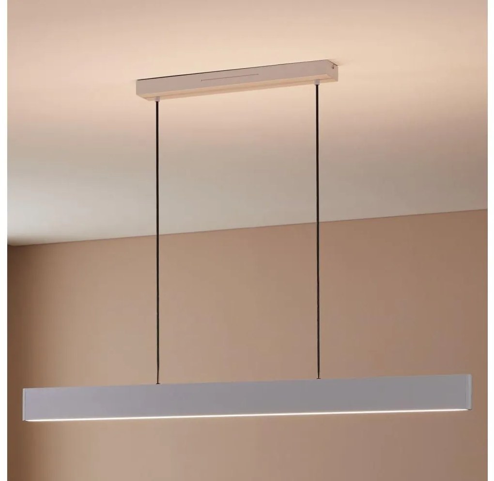 Eglo 31436 - LED RGBW Dimmelhető csillár zsinóron ANDREAS-Z LED/38W/230V fehér