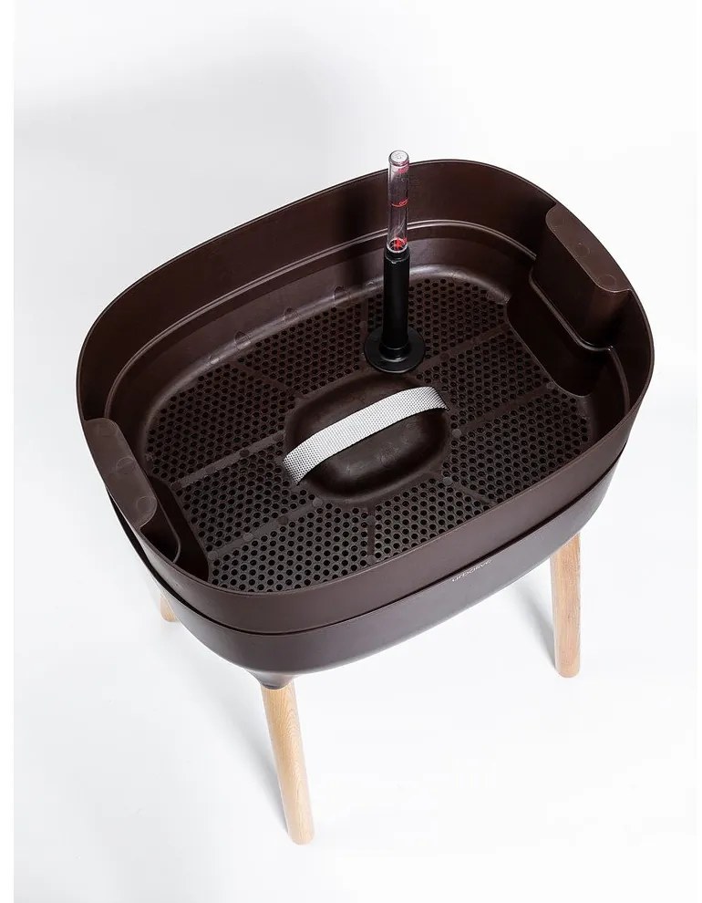 Műanyag önöntözős termesztő virágláda Urbalive – Plastia