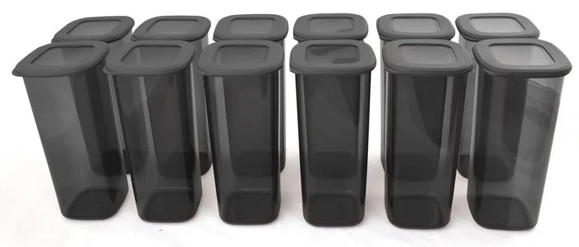 Élelmiszertartó doboz szett 12 db-os Fresco – Hermia