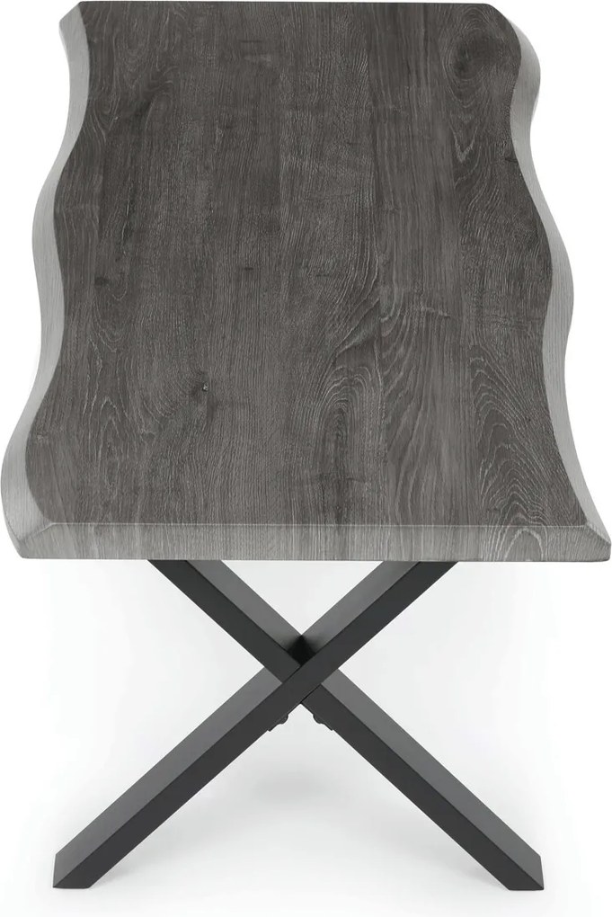 CT-F4312 GREY szürke MDF dohányzóasztal 60 × 120 cm