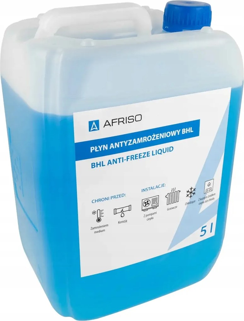 Bhl Fagyásgátló Folyadék Afriso Fűtési Rendszerekhez 5L hőszivattyúkhoz