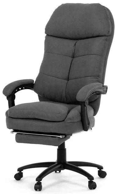 Irodai forgószék szinkronmechanikával, szürke kárpittal. KA-F1251 GREY2