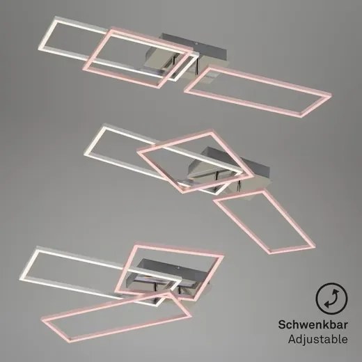 LED dimmelhető mennyezeti lámpa LED/42W/230V 3000K matt króm