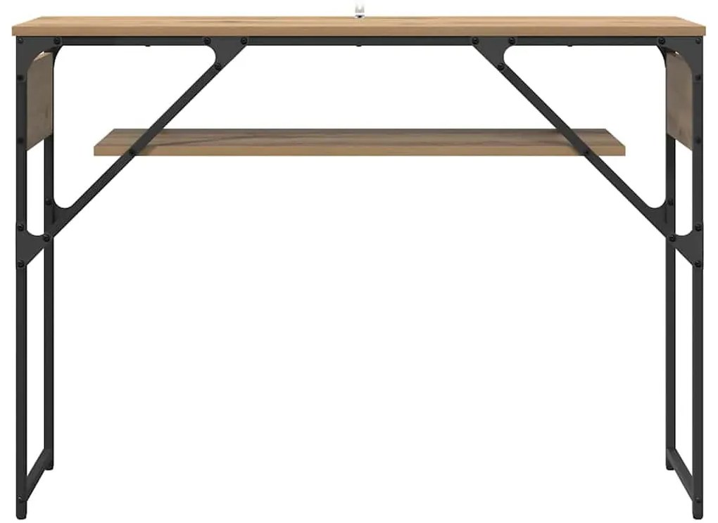 Konzolasztal Artisan tölgy 105x30x75cm Faanyag