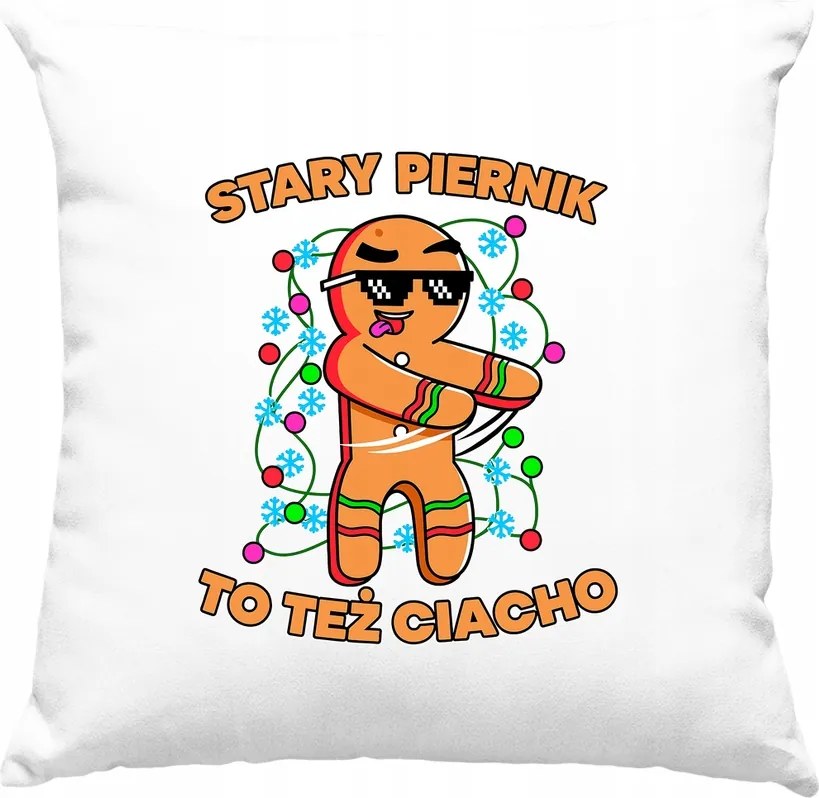 Régi mézeskalács párna is fehér