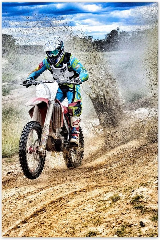 Poszterek 60x90 Motocross-szal a vertikálisan