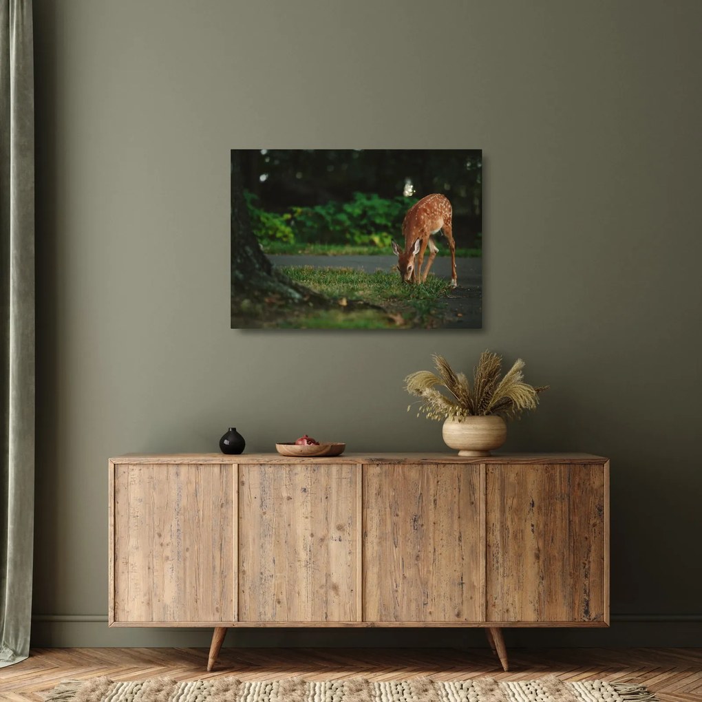 Gida képe (üvegen) (70x50 cm)