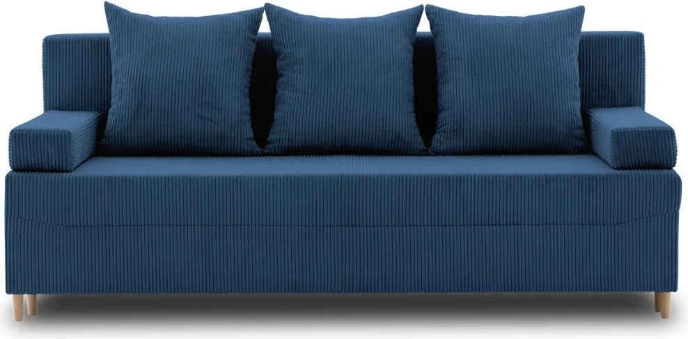 Fireze kanapé, kordbársony, kék