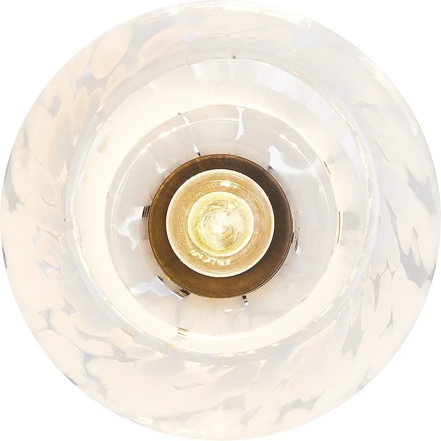 MISS MARBLE LED lámpa, fehér 21,5cm