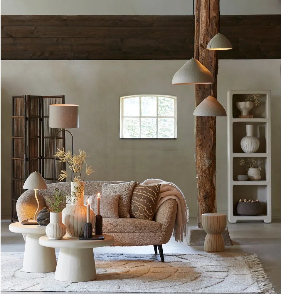 Kerámia kerek tárolóasztal ø 28,5 cm Finca – Light & Living