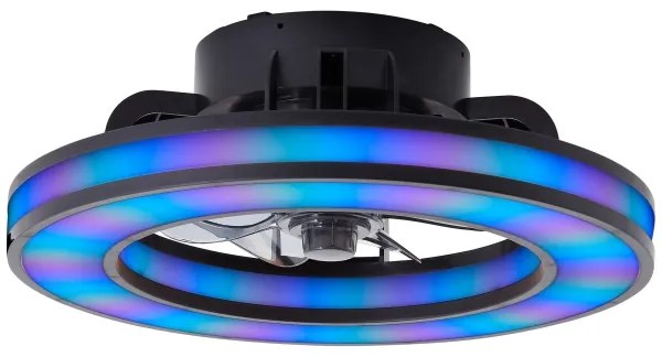 Brilliant - LED RGBW Dimmelhető mennyezeti ventilátor MONDELLO LED/26W/230V + távirányító