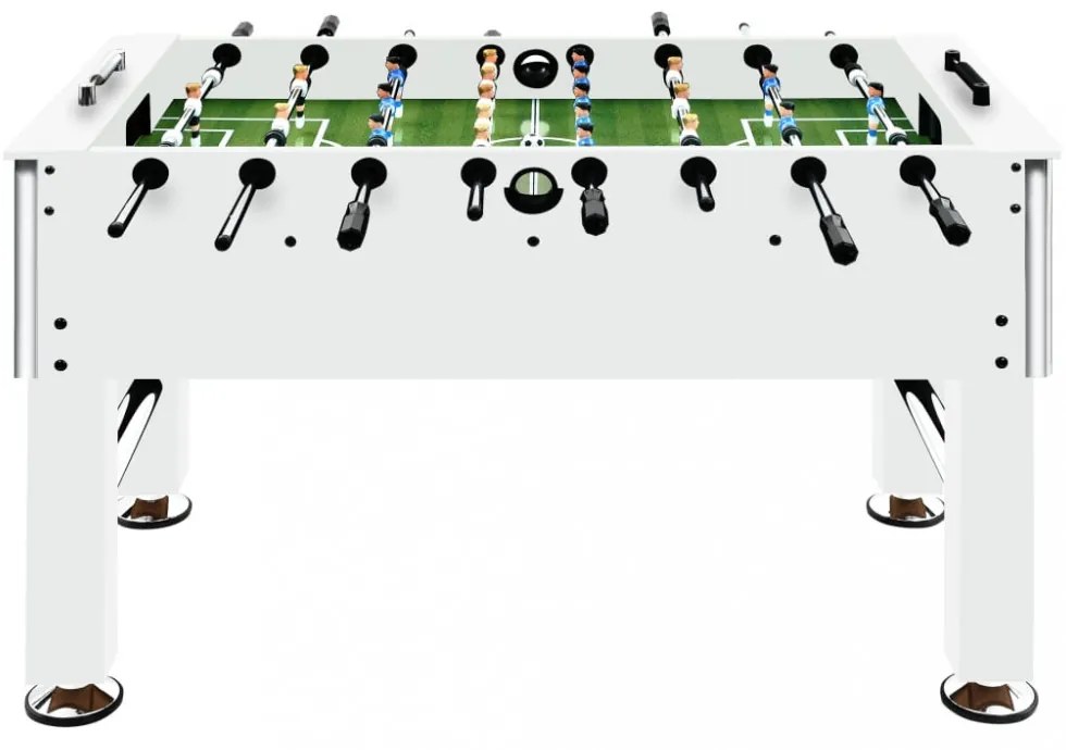 fehér acél csocsóasztal 60 kg 140 x 74,5 x 87,5 cm