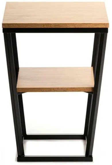 Kisasztal EXPAND 57x40 cm fekete/barna