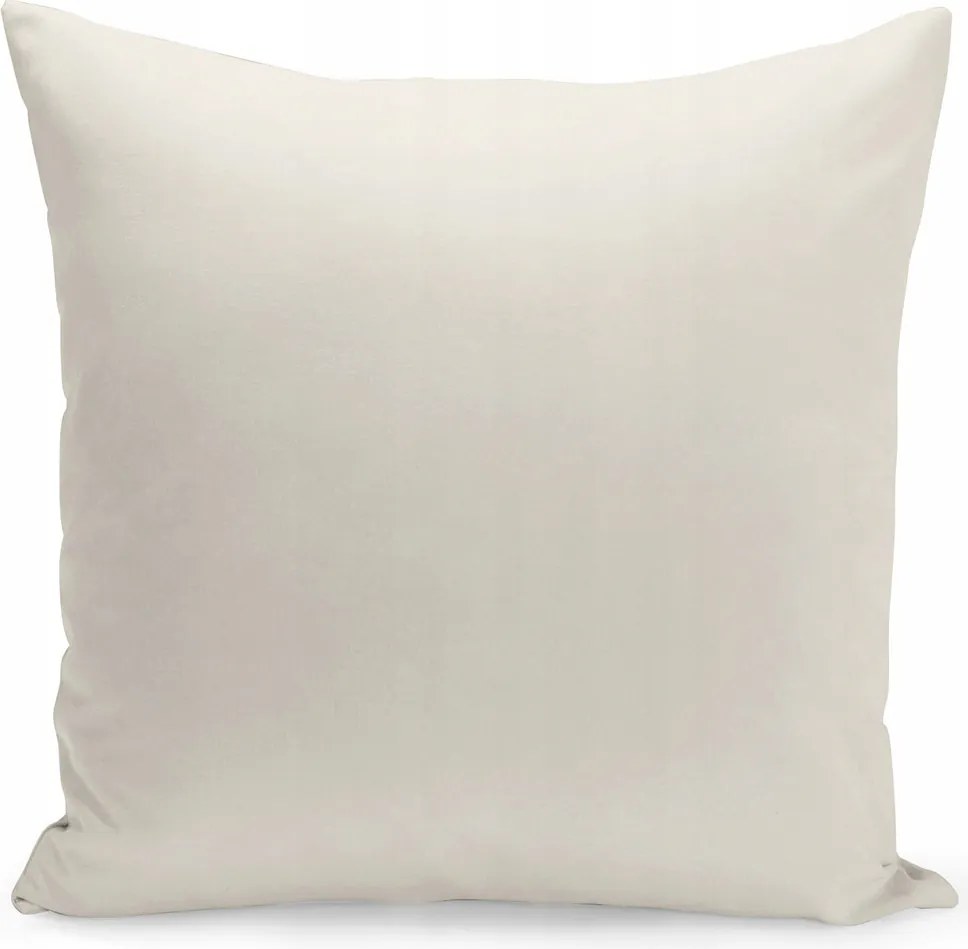 Dekorációs Párnahuzat 50x60 Sima Puha Krémszínű