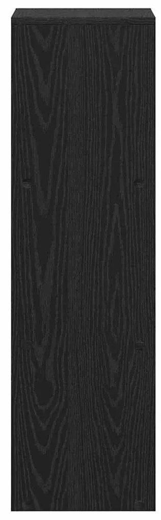 Könyvespolc Musta tammi 99 x 29 x 99 cm Faanyag