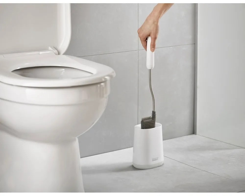 Fehér műanyag wc-kefe Flex Lite - Joseph Joseph