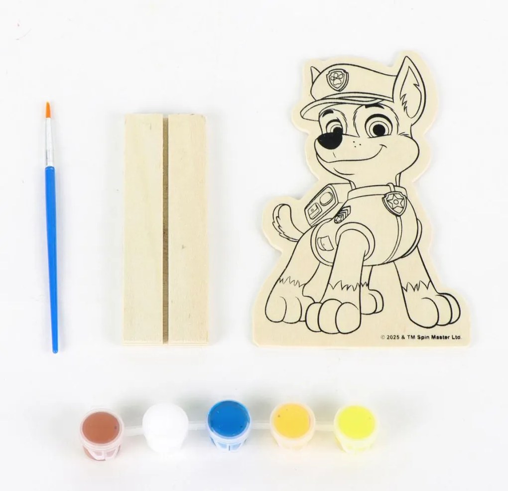 Mancs Őrjárat Chase festhető fa figura