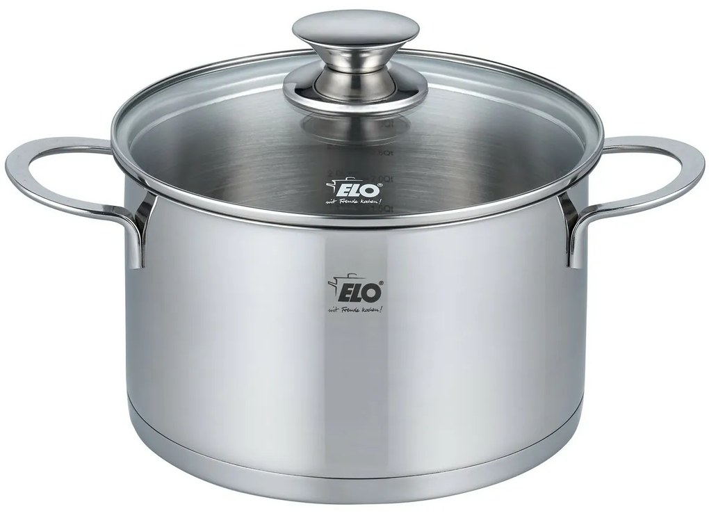 Elo 72550 Rozsdamentes acél edény Galant 20 cm,3,4 l, 3,4 l