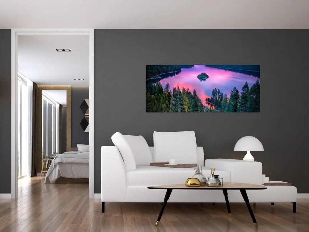 Kép - Lake Tahoe, Sierra Nevada, Kalifornia, USA (120x50 cm)