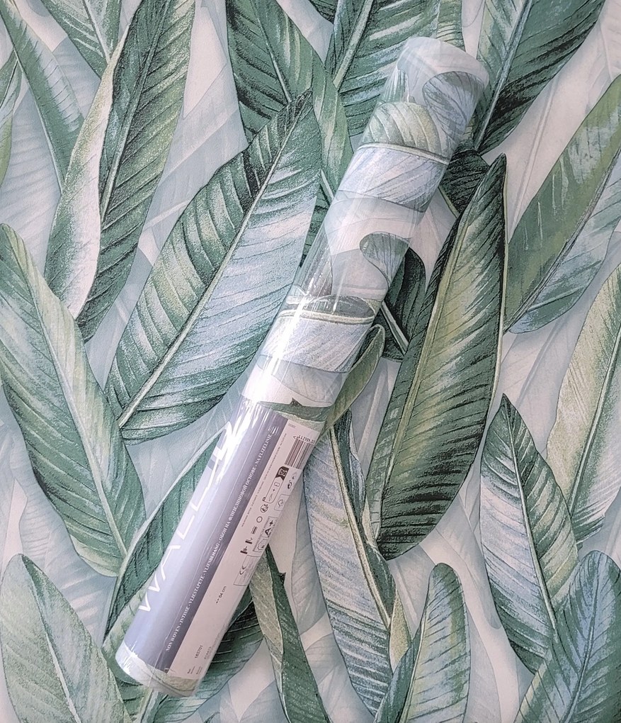 Tapéta Flizelin Nagy Banánlevél 183701