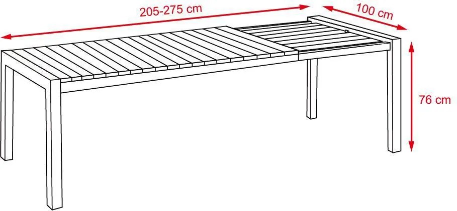 VIKING XXL +8x MOOREA Kerti bútor szett