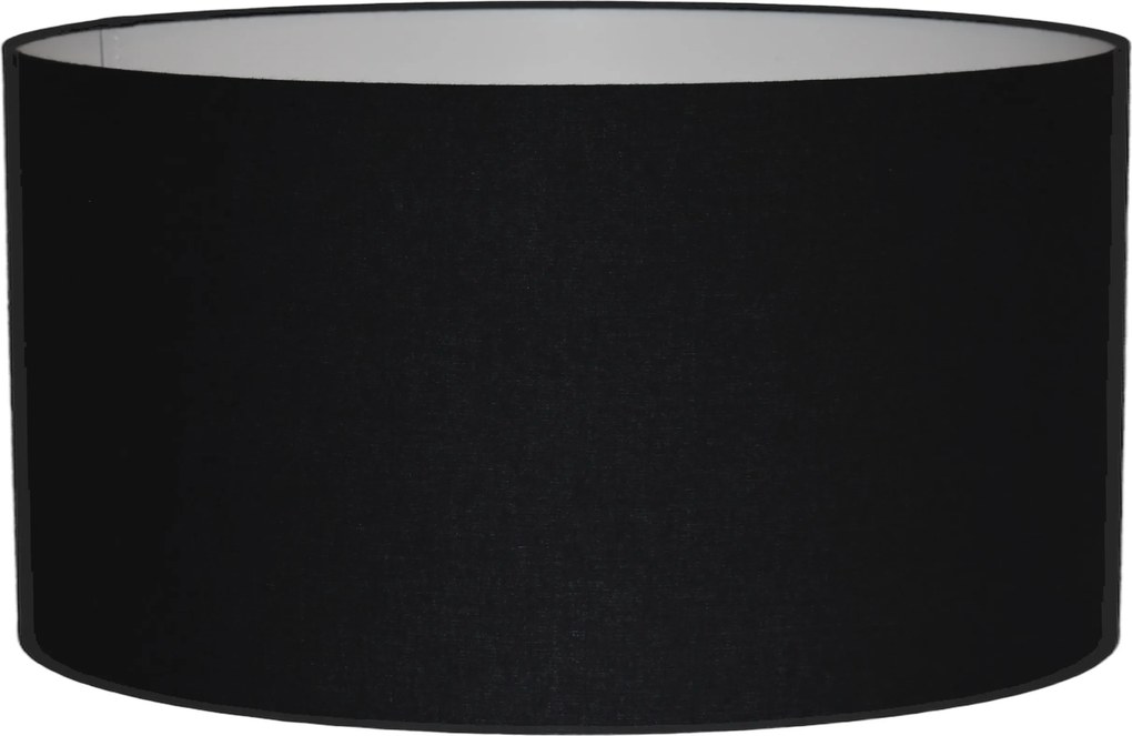 Lámpabúra Álló Lámpabúra Lógó Henger 45/25cm E27 Fekete Pamut Mirano