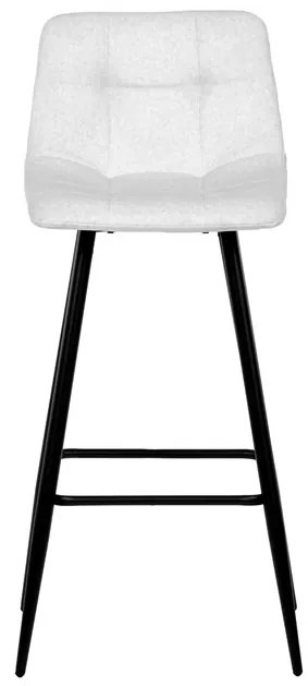 Fehér Szövet Bárszék. AUB-X7015 WT2