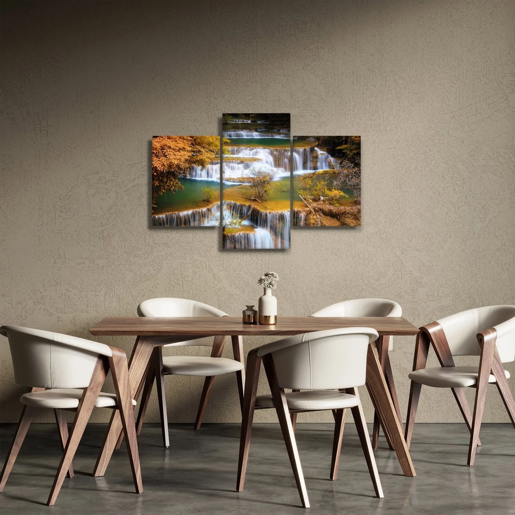 Kép - Huay, Mae, Khamin, vízesés, Thaiföld (90x60 cm)