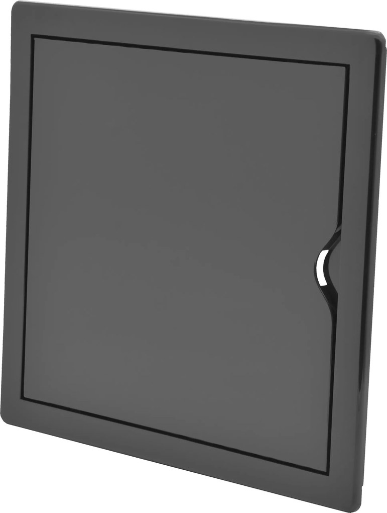 Revizor ajtó 20x20 cm grafit színben falra szerelhető