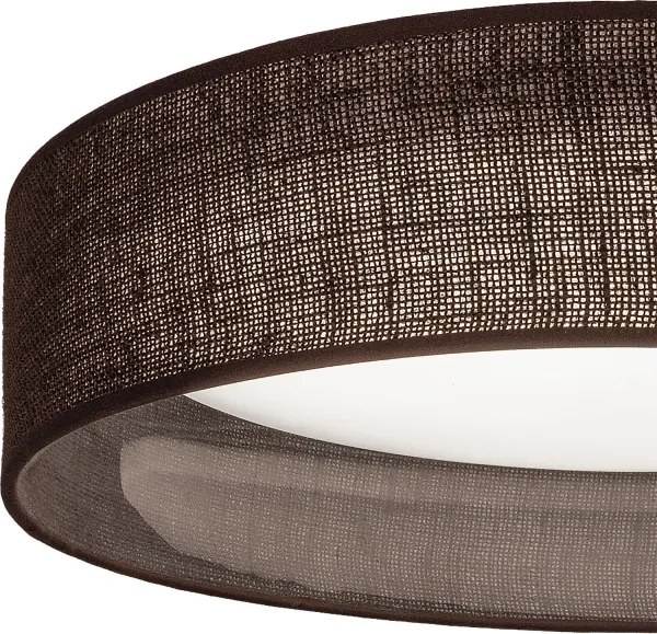 BRILAGI - LED dimmelhető lámpa VELVET SM. VARI 36W/230V 3000-6500K átmérő 55 cm barna + távirányító