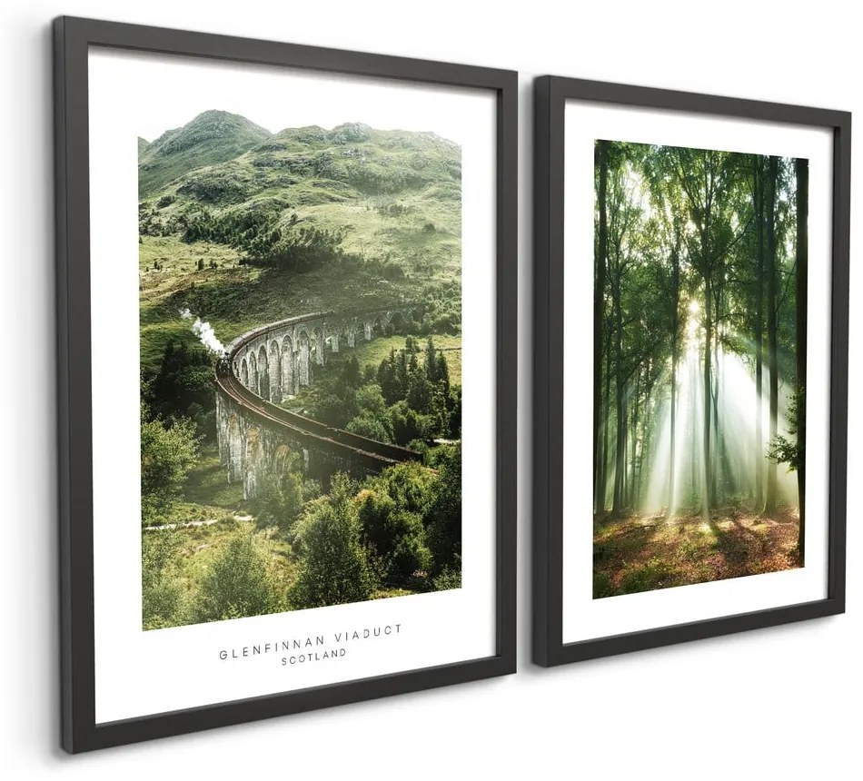 Kép szett 2 db-os 30x40 cm Woods – Styler