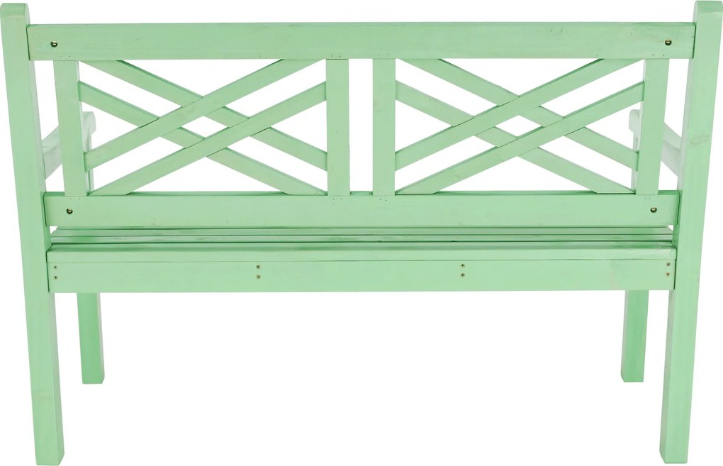 Fából készült kerti pad, neo mint, 124 cm, FABLA