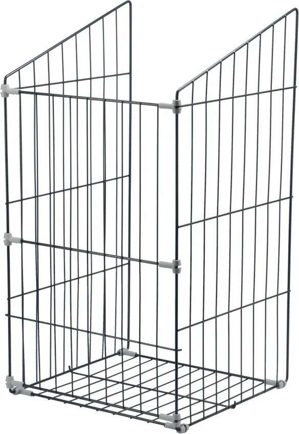 Szennyestartó Kosár Szürke, A Szekrény Elejéhez Rögzíthető 40