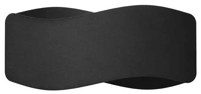 Sollux SL.1019 - Fali lámpa TILA 1xG9/40W/230V 30 cm fekete SL.1019